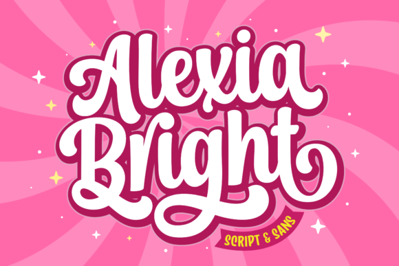 Alexia Bright: A Graceful Handwritten Typeface