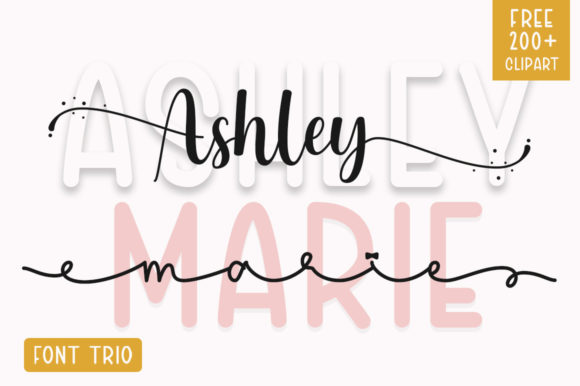 Ashley Marie: The Perfect Duo Font for Crafters
