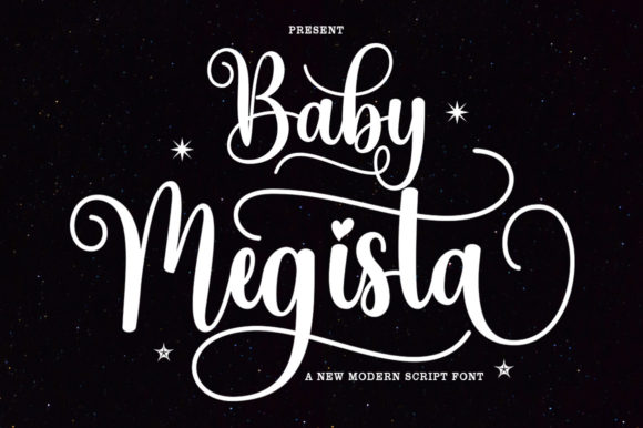 Baby Megista: A Premium Script Font for Campaigns