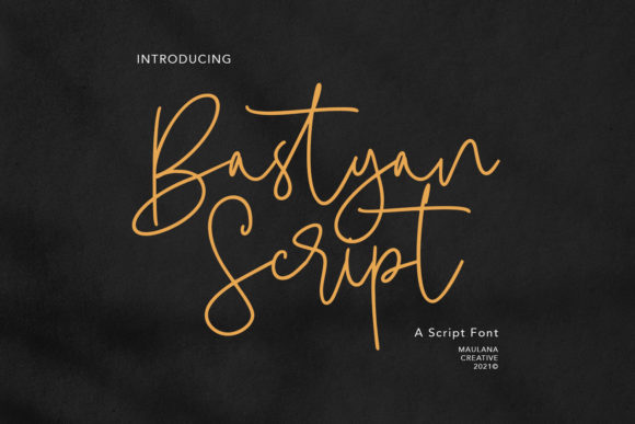 Bastyan Script: A Delicate Typeface for Elegant Brands