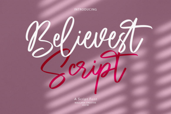 Believest Script: A Versatile Typeface for Modern Campaigns