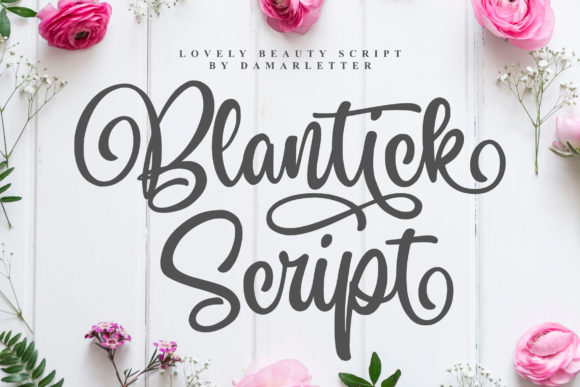 Blantick: The Friendly Handwritten Font for Campaigns