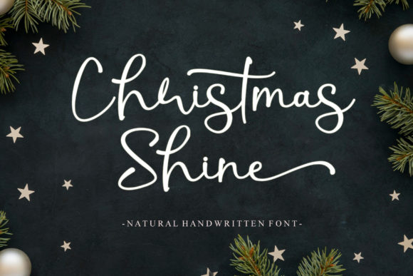 Christmas Shine Font for Polished Branding