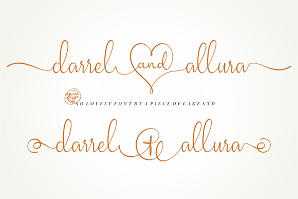 Darrel Allura: The Elegant Script Font for Crafters