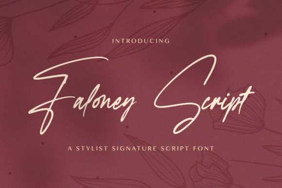 Faloney Script: A Typeface for Elegant Branding