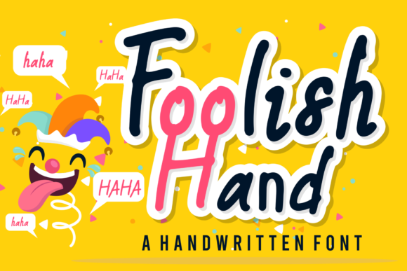 Foolish Hand Font: A Whimsical Script for Branding