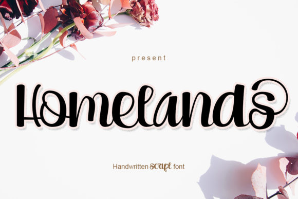 Homelands: A Sweet Script Font for Branding