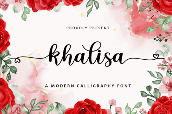 Khalisa Script: An Elegant Typeface for Editorial Design