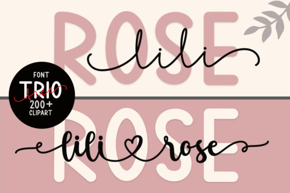Lilirose: The Elegant Script Font for Modern Marketers