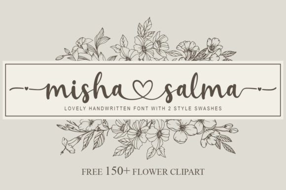 Misha Salma: A Refined Script Font for Editorial Design