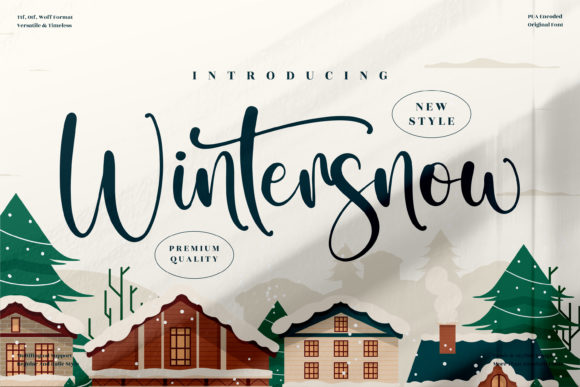Wintersnow Font: Elevate Your Brand Identity